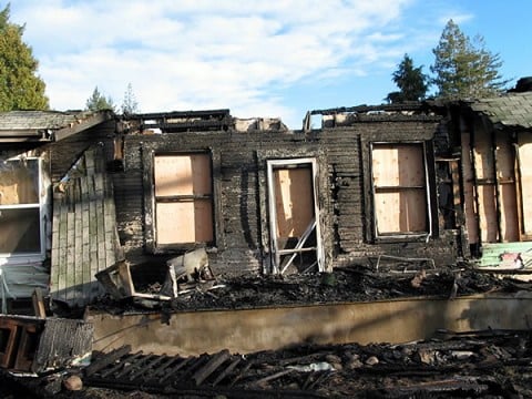 An arsonist hits my neighborhood