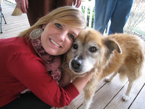 Saying goodby to Abby