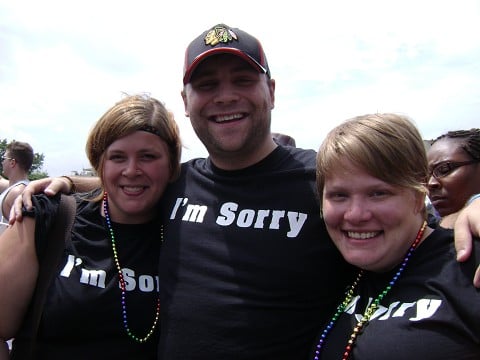 Would Jesus say, 'I'm sorry'?