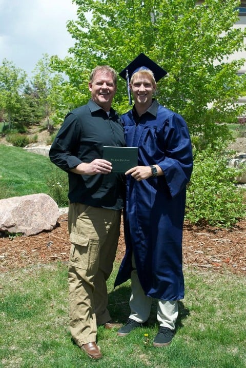 Michael Black Graduates Today